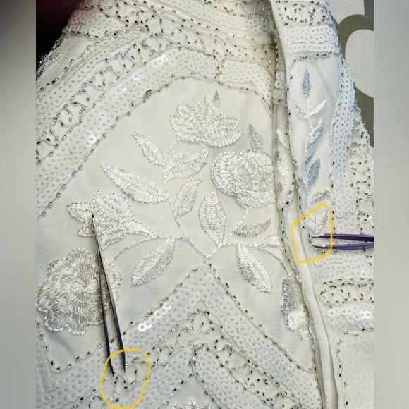 Lulu's Cream Embroidered Halter Jumpsuit - Picture 16 of 16